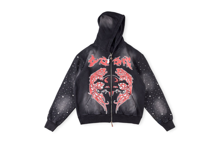 LOST INTRICACY ZIP UP