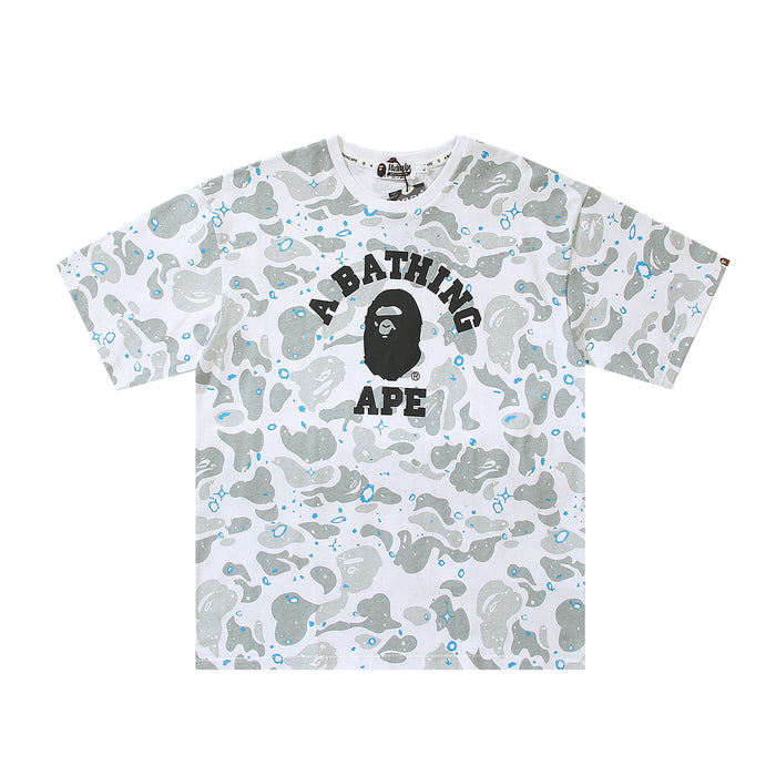 BAPE WHITE CAMO GLOW IN THE DARK TEE — 12