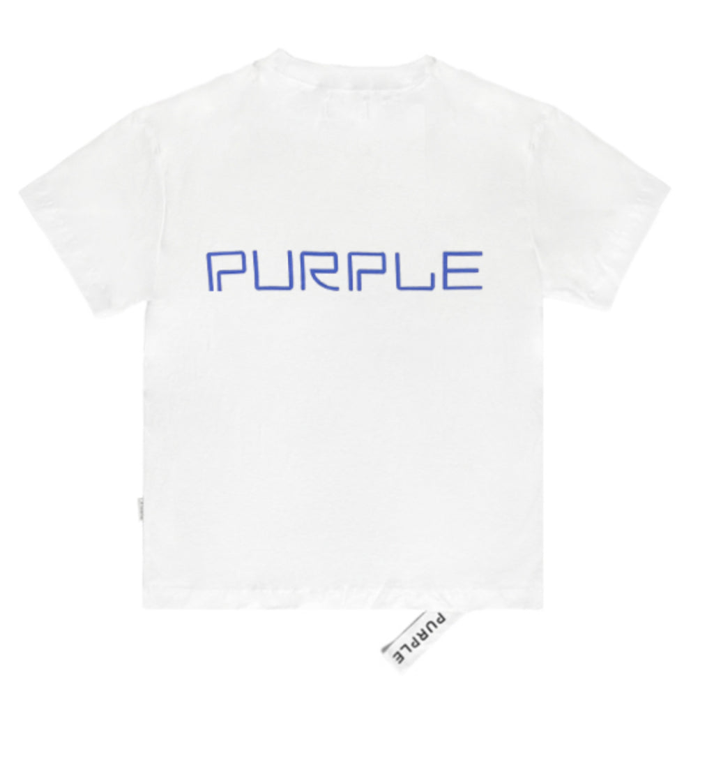 PURPLE DENIM TSHIRT