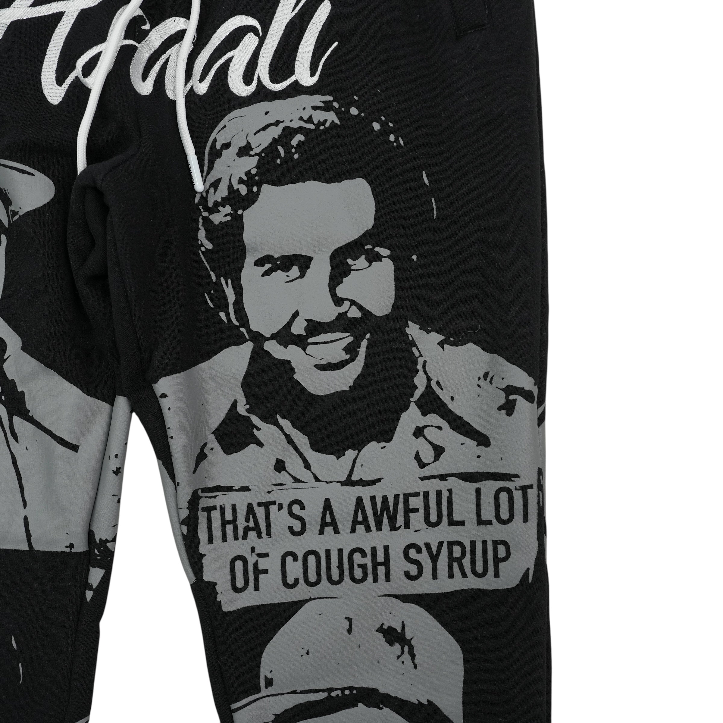 COUGH SYRUP X ASAALI CARTEL / SWEATPANTS / BLACK