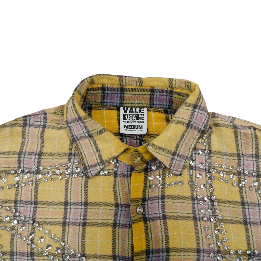 VALE RHINESTONES BUTTONS DOWN