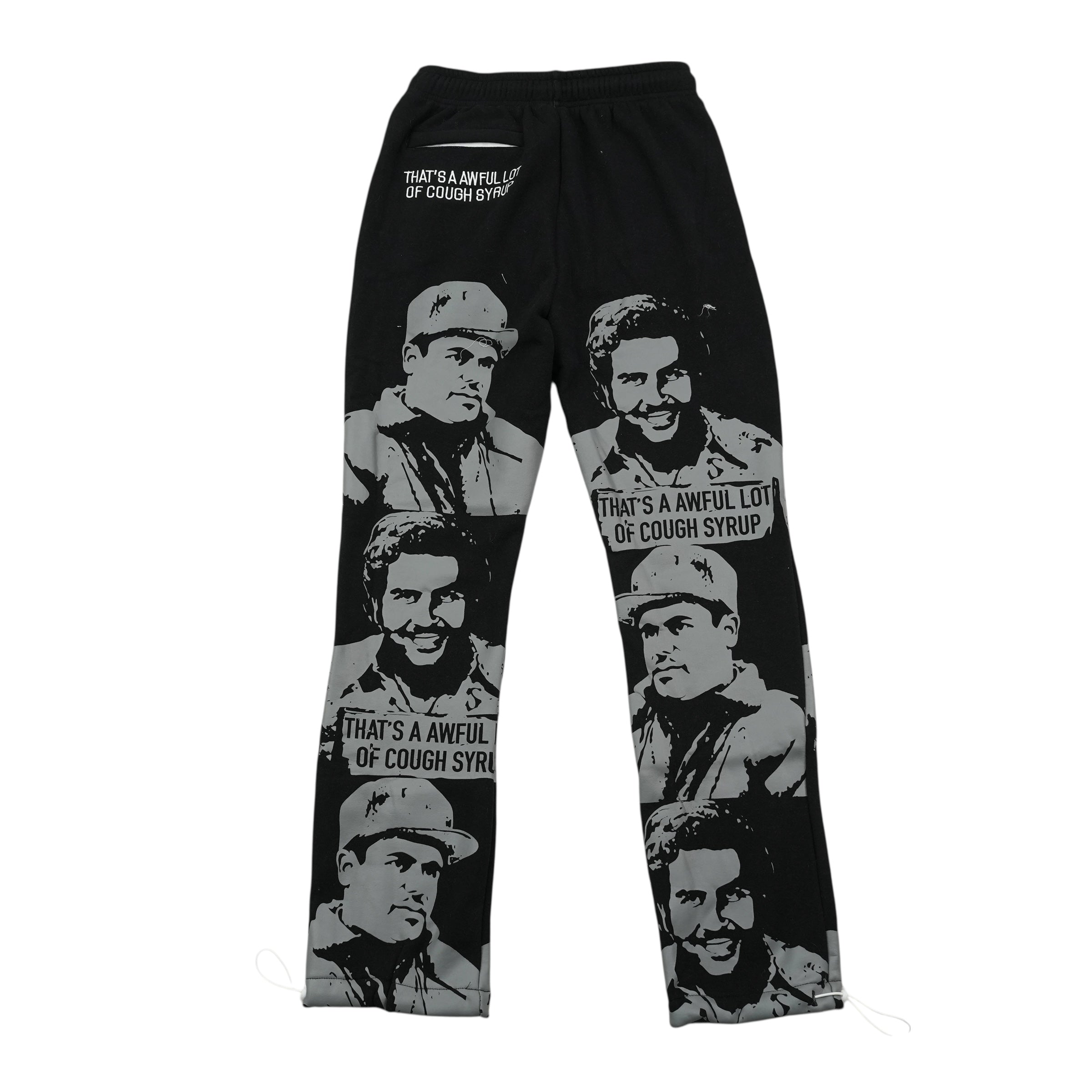 COUGH SYRUP X ASAALI CARTEL / SWEATPANTS / BLACK