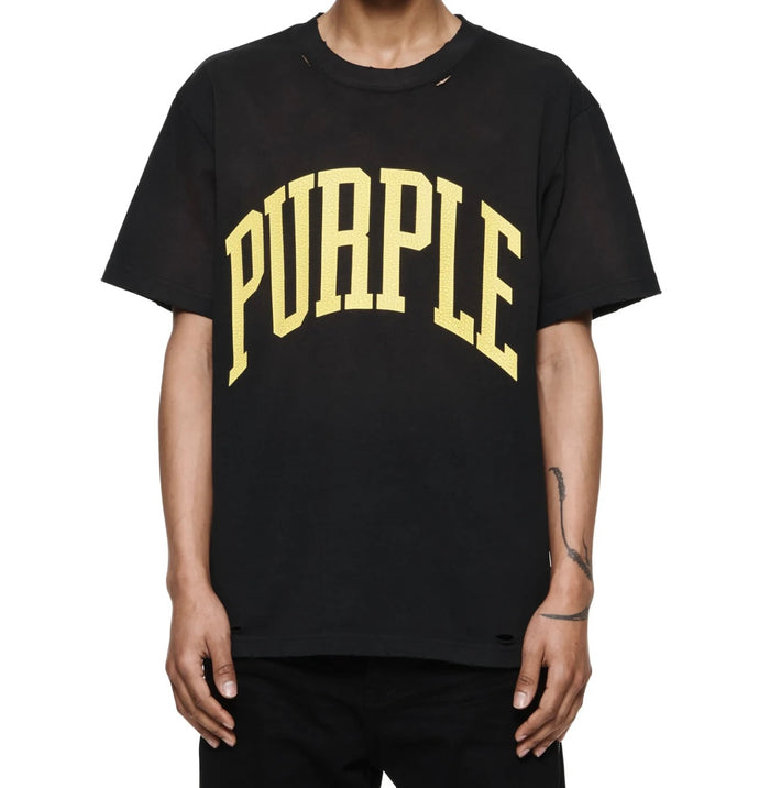 PURPLE DENIM TSHIRT