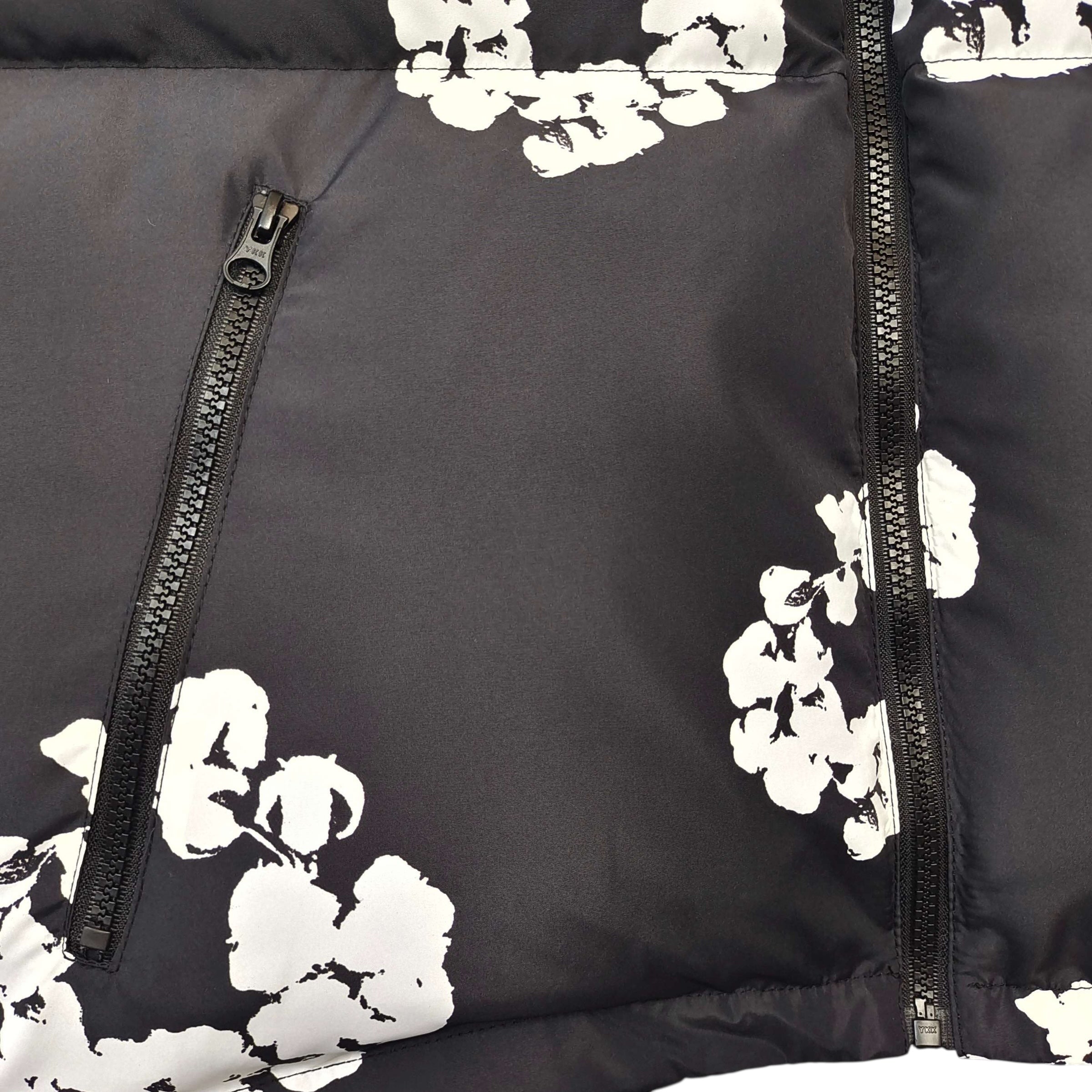 DENIM TEARS COTTON WREATH PUFFER