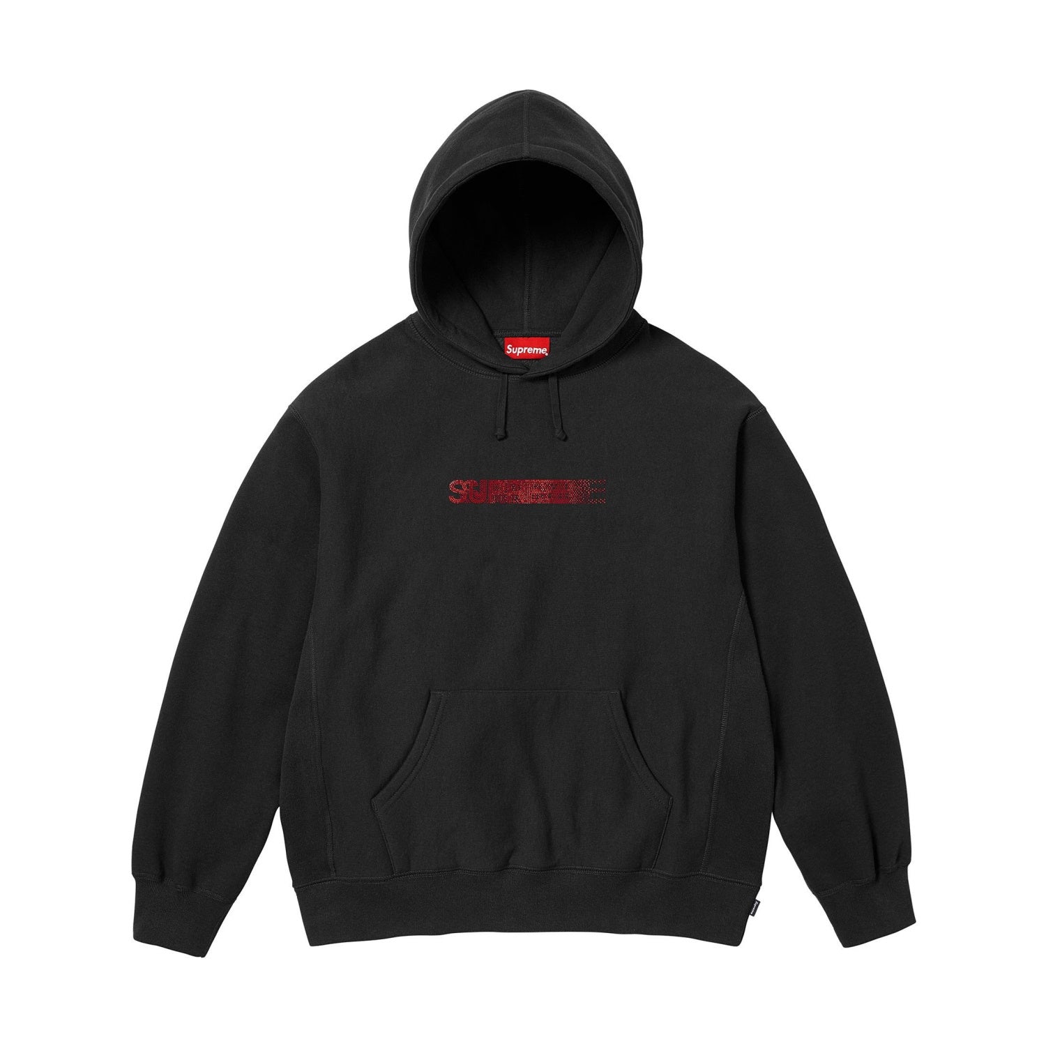 SUPREME SWAROVSKI MOTION LOGO HOODIE