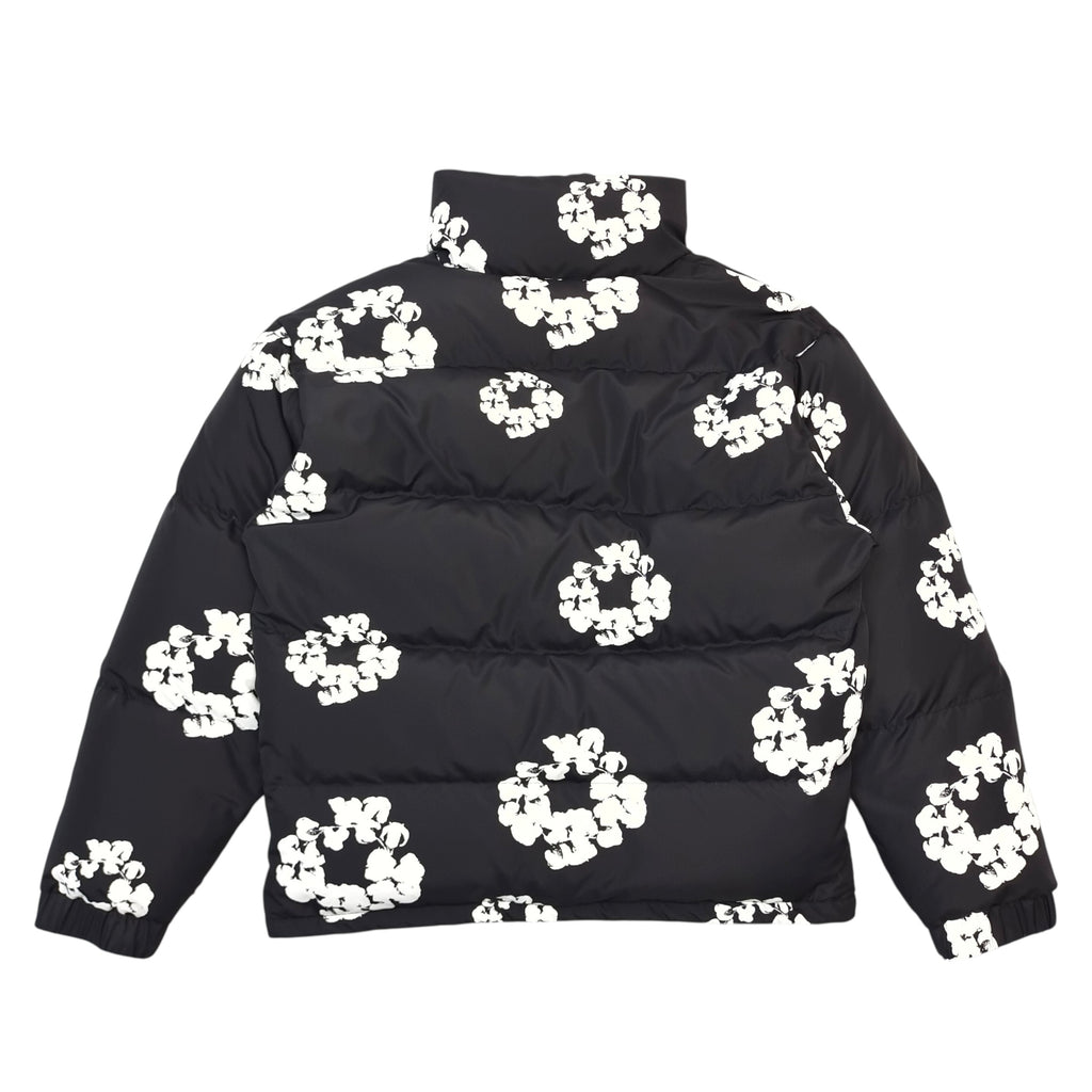 DENIM TEARS COTTON WREATH PUFFER