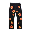 DENIM TEARS FLARE JEANS (BLACK)