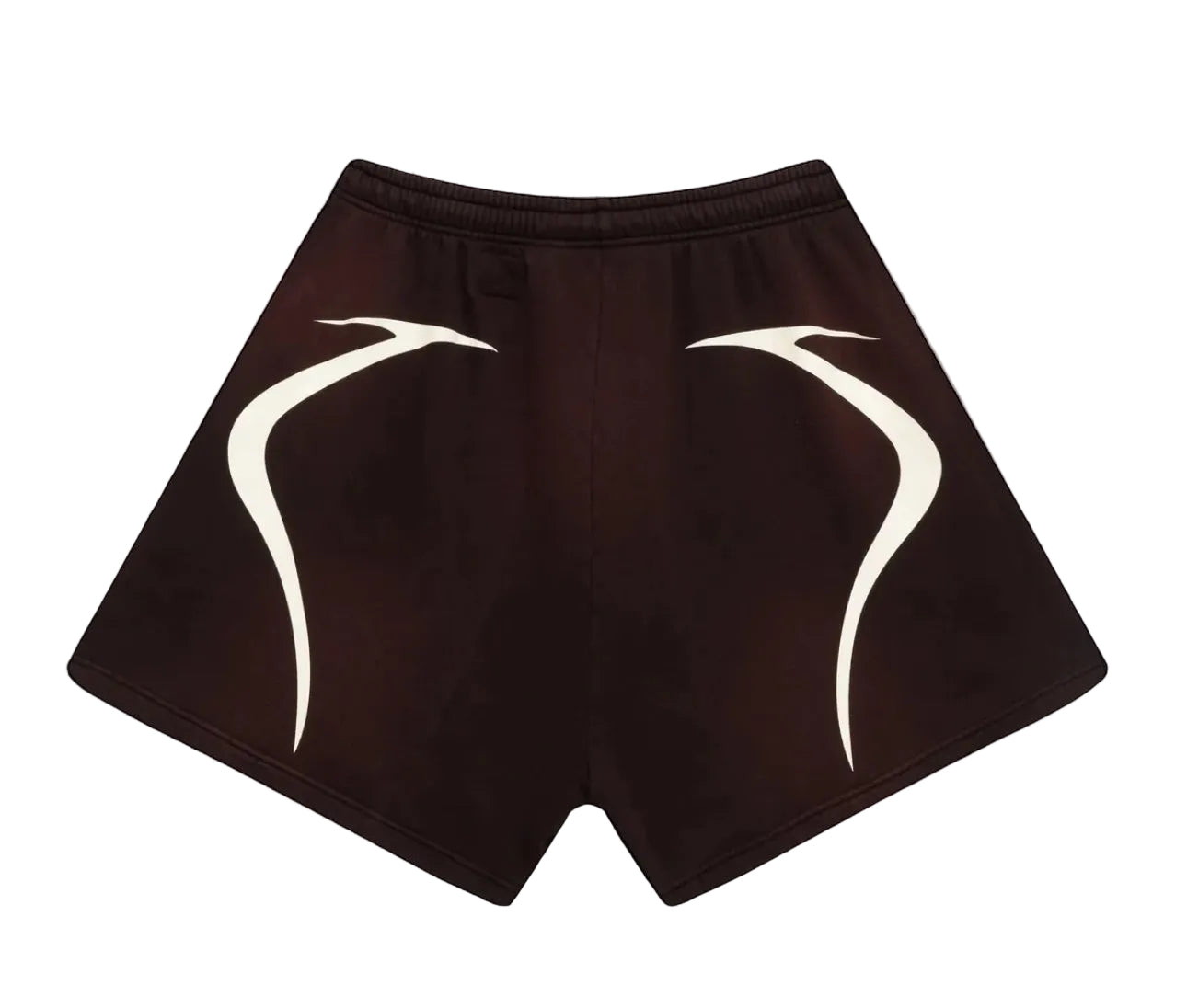 HELLSTAR SPORTS WARM UP SHORTS BROWN 🔝