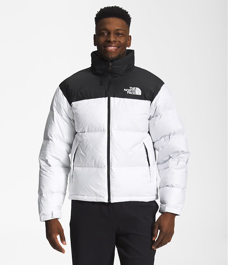 NORTH FACE WHITE JACKET (ONLINE EXCLUSIVE)