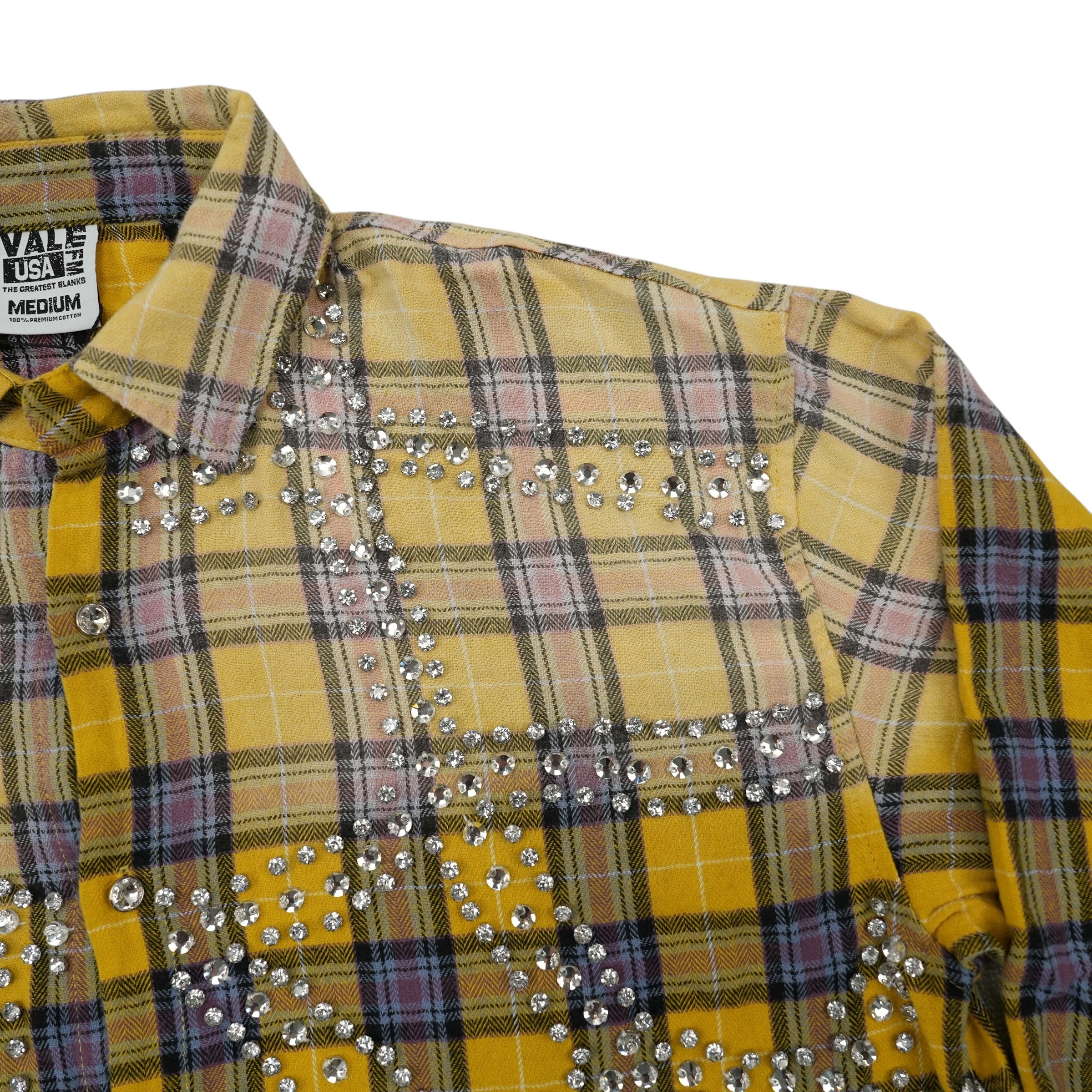 VALE RHINESTONES BUTTONS DOWN