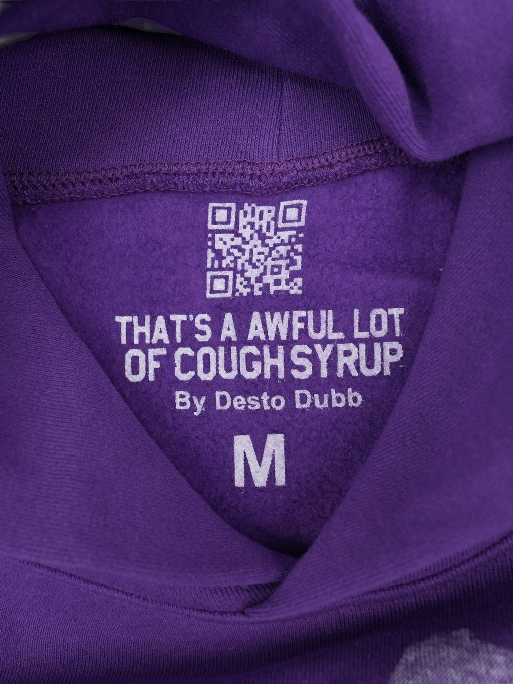 AWFUL LOT OF COUGH SYRUP / SYRUP GLOCK HOODIE