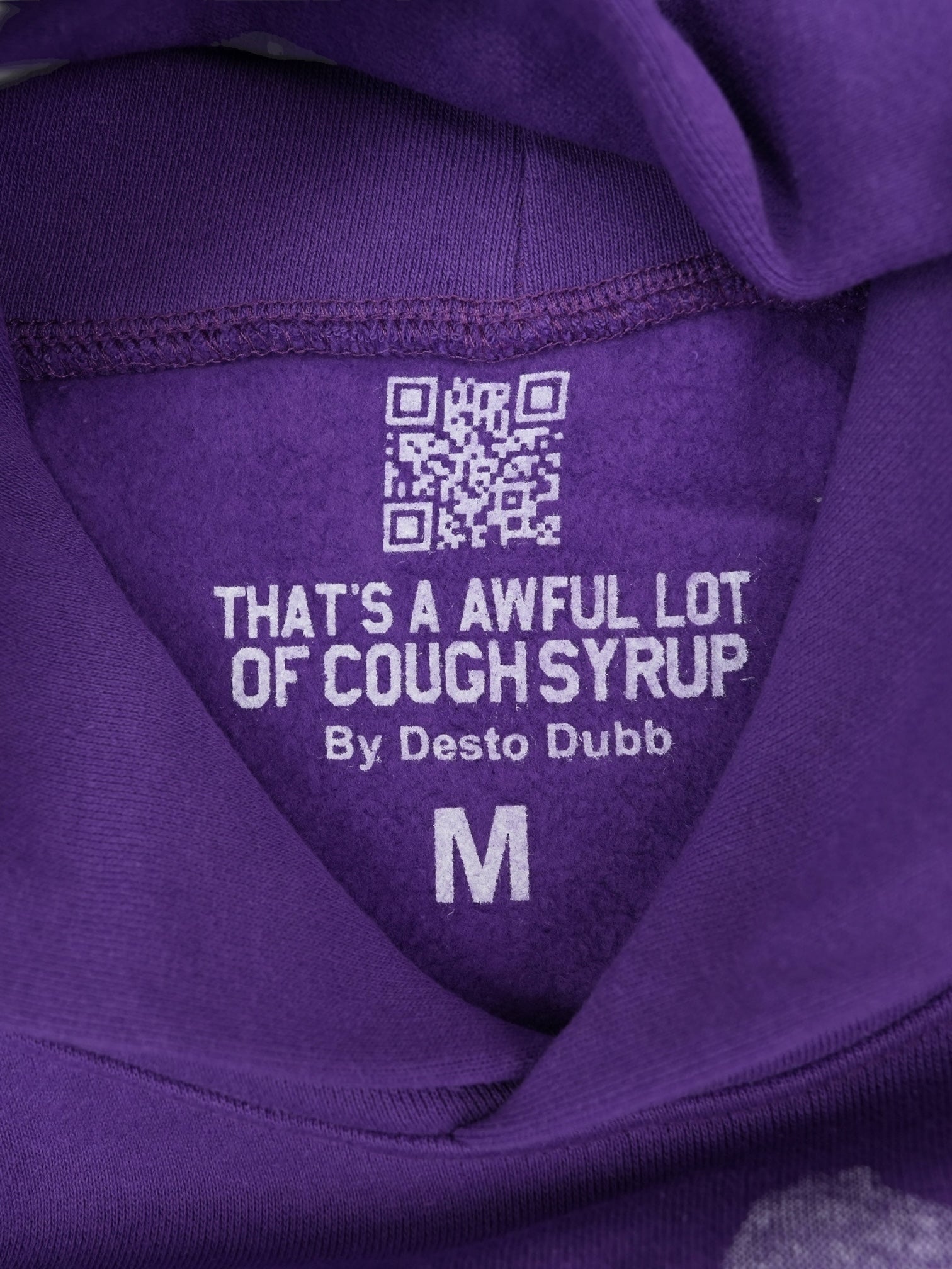 AWFUL LOT OF COUGH SYRUP / SYRUP GLOCK HOODIE