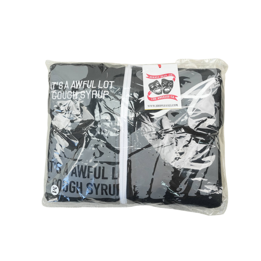 COUGH SYRUP X ASAALI CARTEL / ZIP UP / BLACK