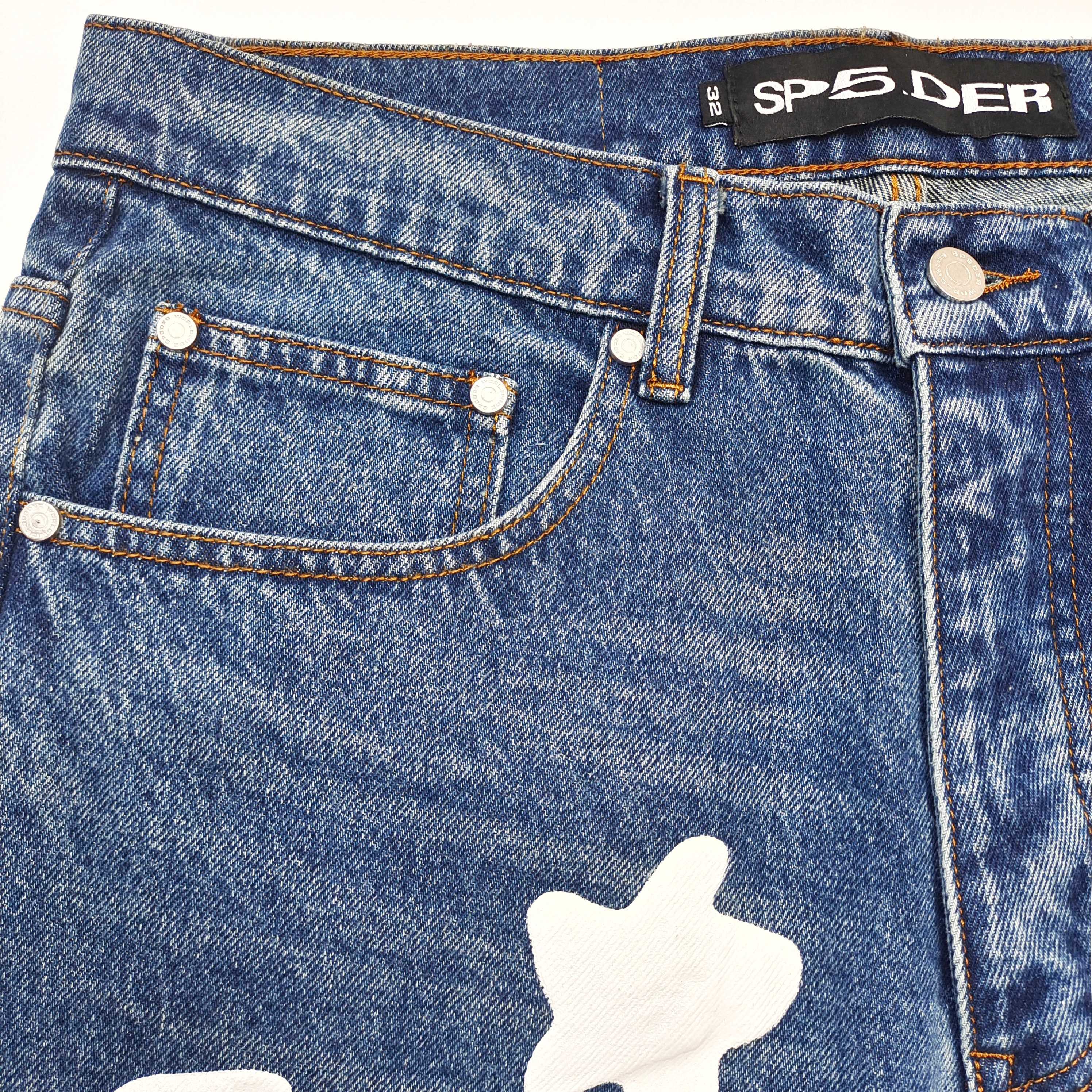 SP5DER JEANS 🕸️🔝
