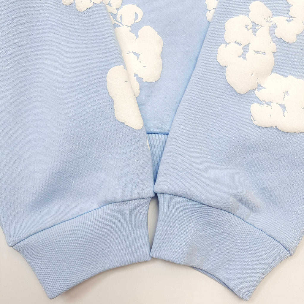 Denim Tears / Cotton Wreath Hoodie/  ‘baby blue’