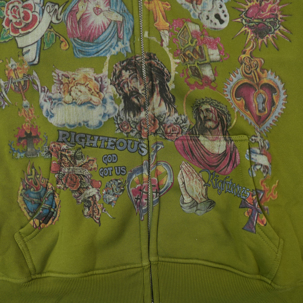 WE ARE RIGHTEOUS ZIP UP