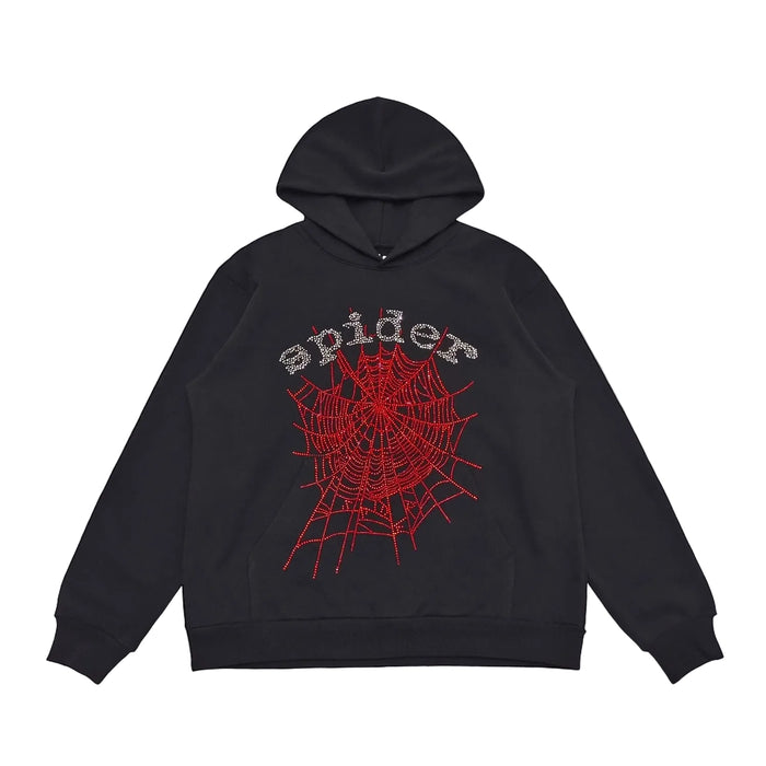Sp5der — Rhinestones Hoodie
