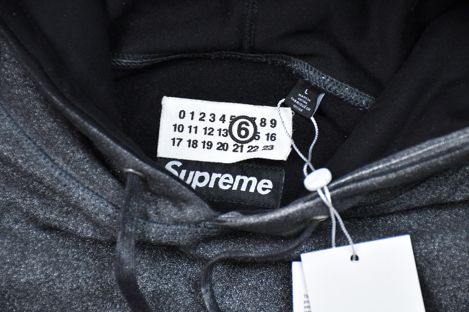 SUPREME X MM6 HOODIE MAISON MARGIELA