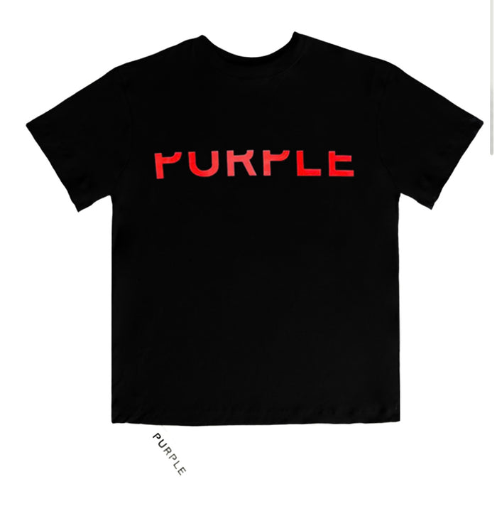 PURPLE DENIM TSHIRT