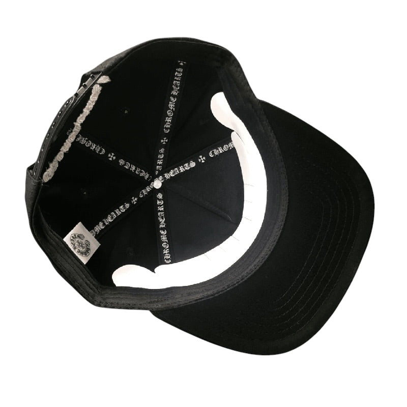 CHROME HEARTS BASEBALL CAP (BLACK)