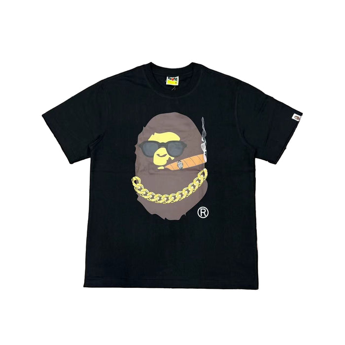 BAPE- APE HEAD SMOKING PRINT