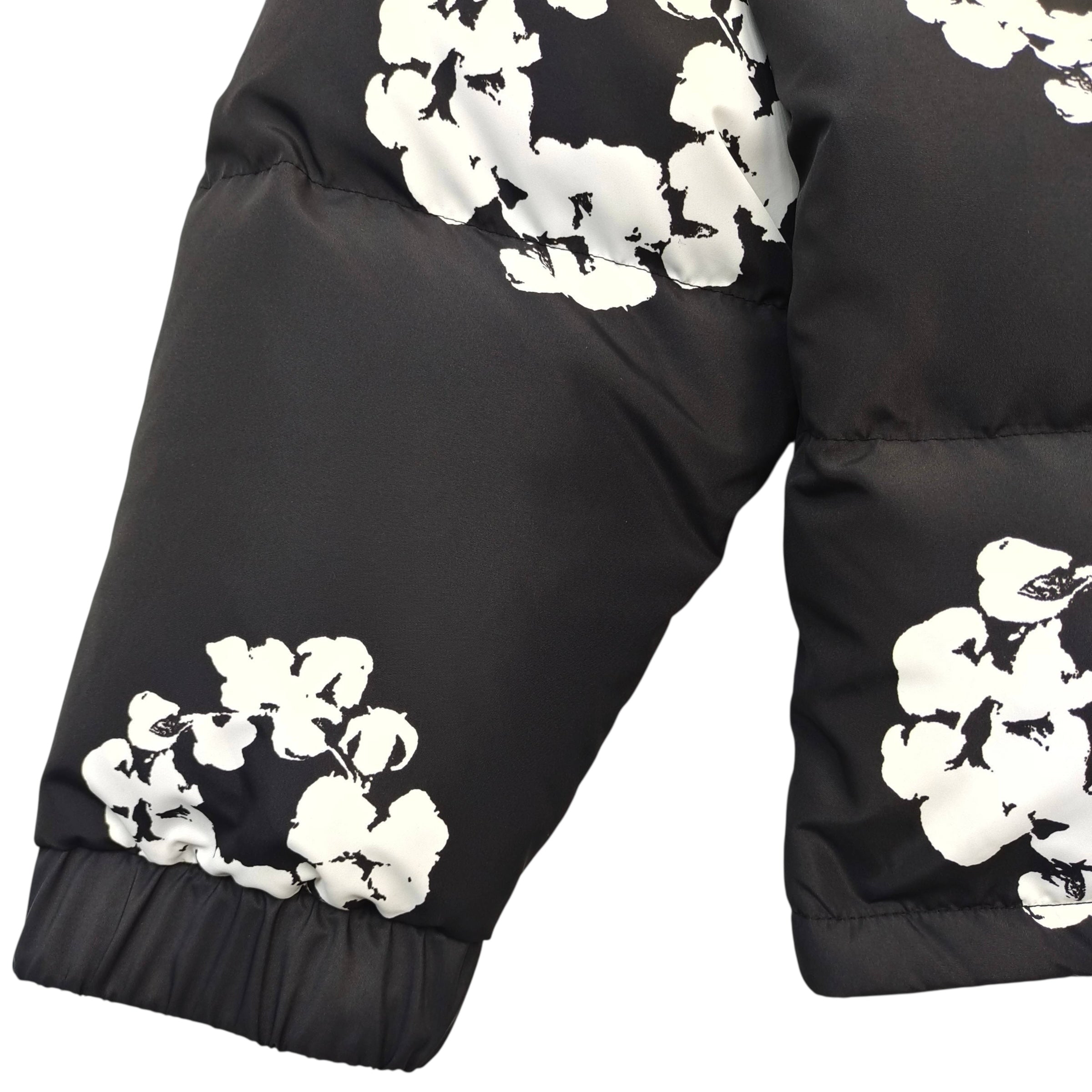 DENIM TEARS COTTON WREATH PUFFER