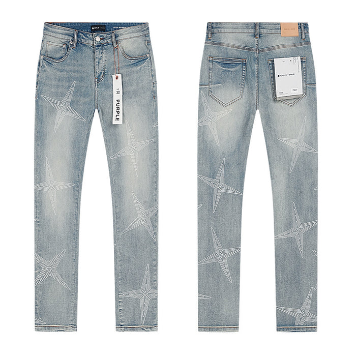 PURPLE MEN FASHION JEANS / #827