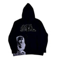 SDL RHINESTONES HOODIE /  BLACK