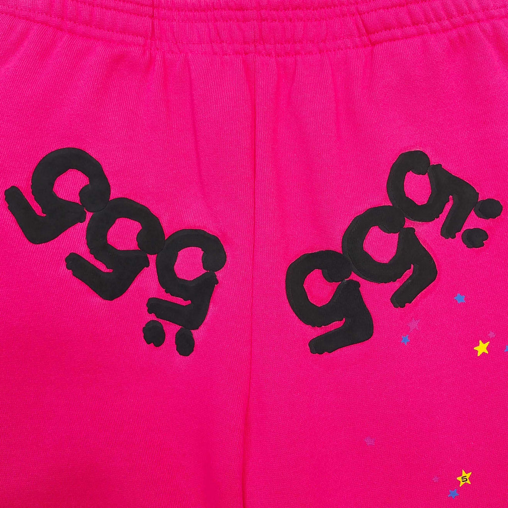 SP5DER / SWEATPANTS / PINK