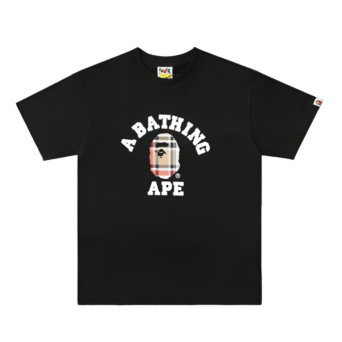 BAPE BURBERRY HEAD TEE