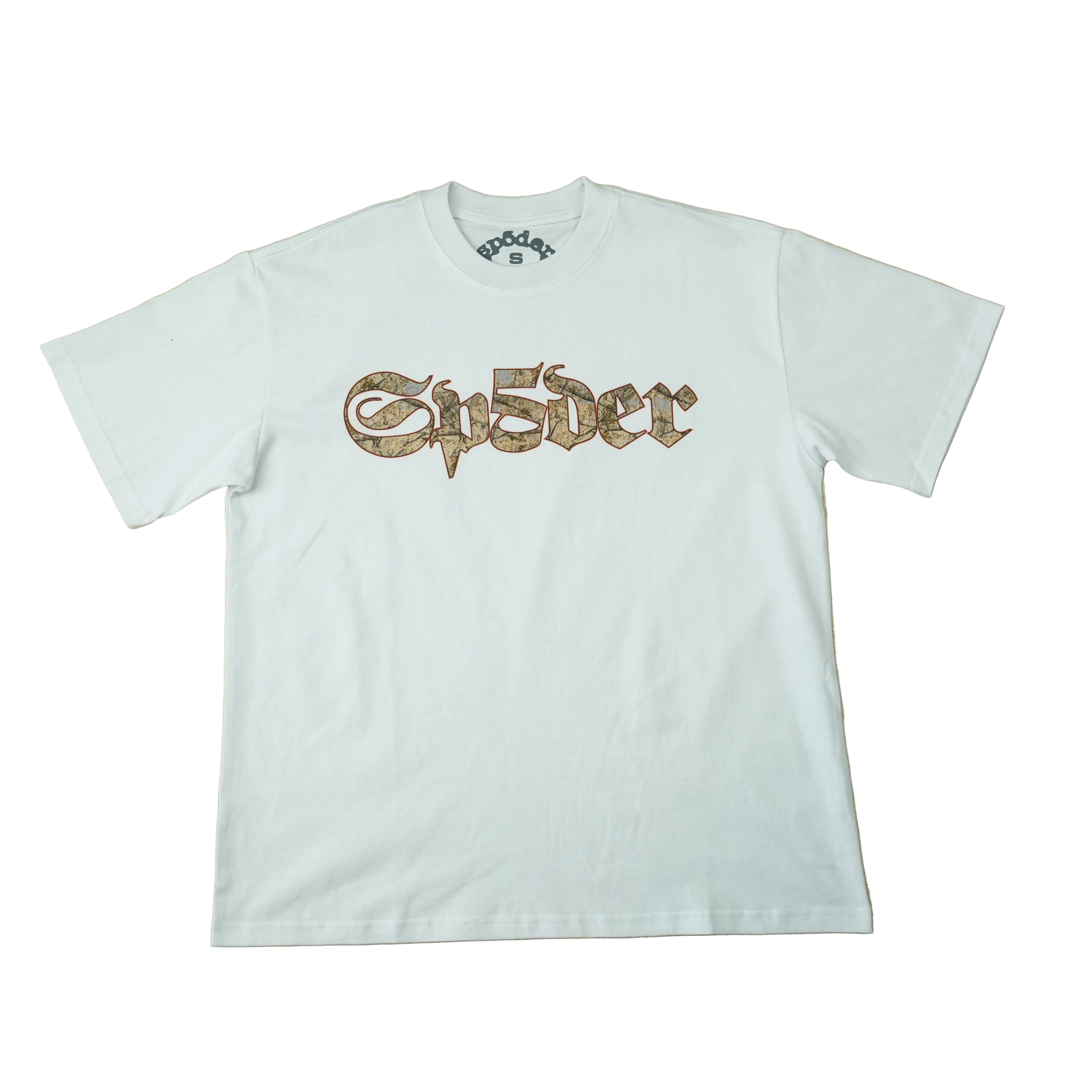 SP5DER— CAMO LOGO TEE