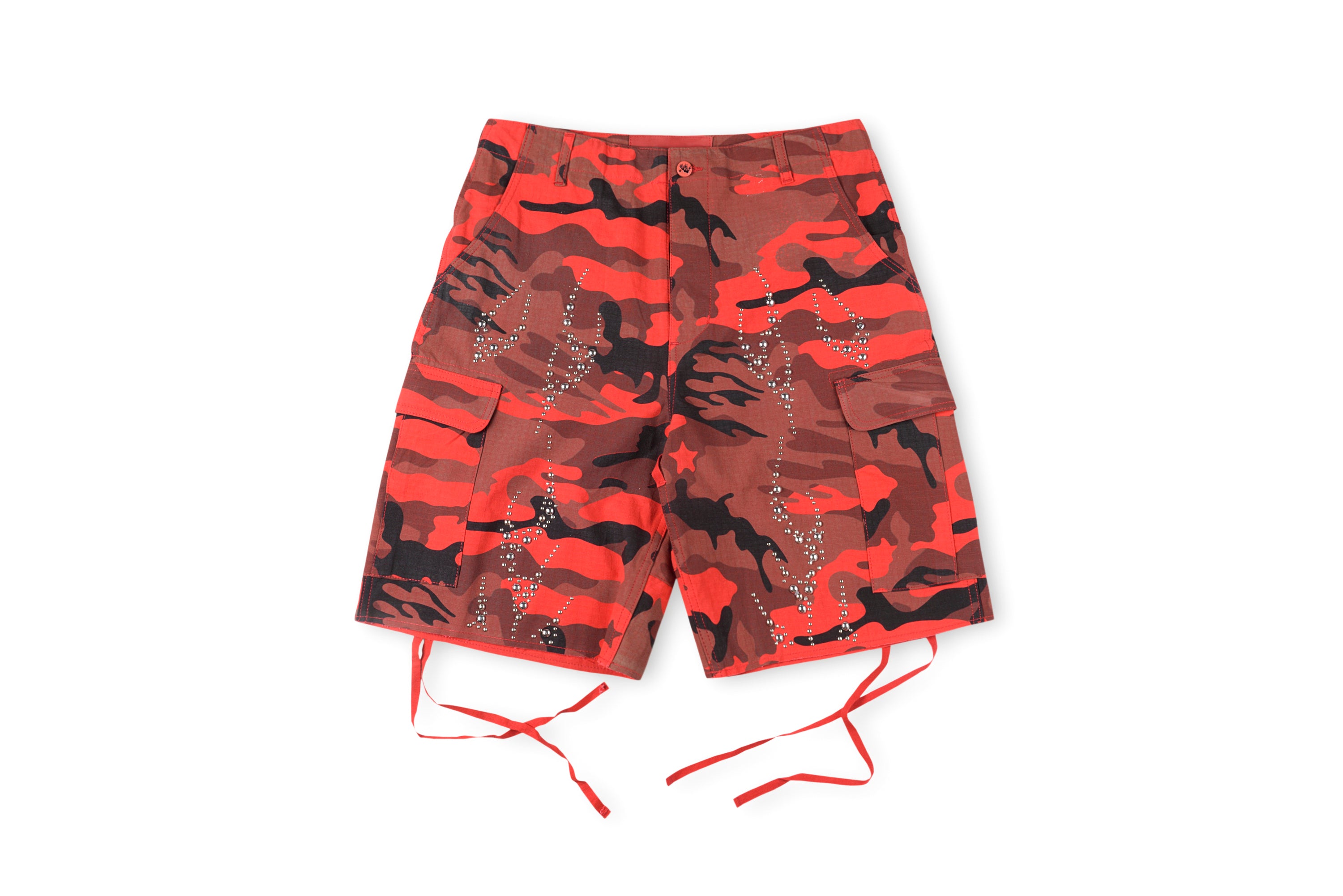 HELLSTAR RHINESTONE SHORTS