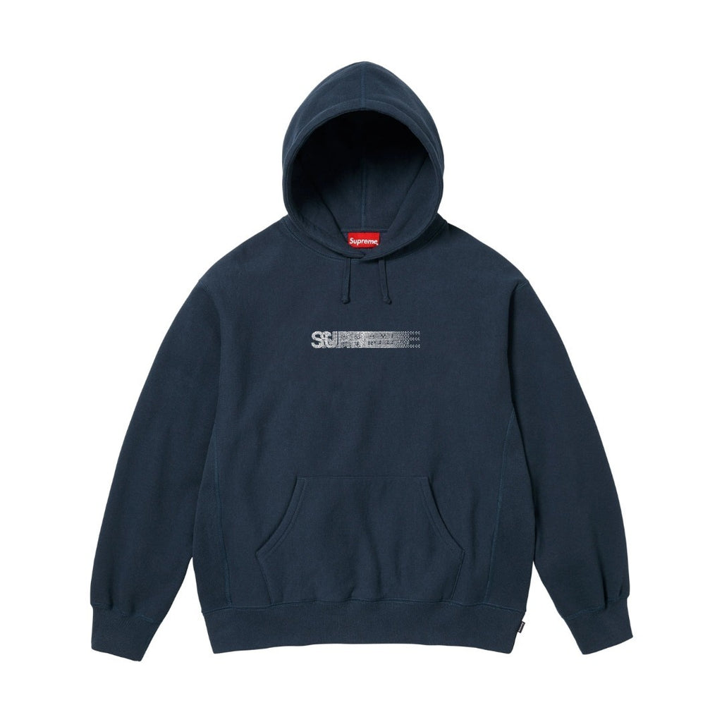 SUPREME SWAROVSKI MOTION LOGO HOODIE