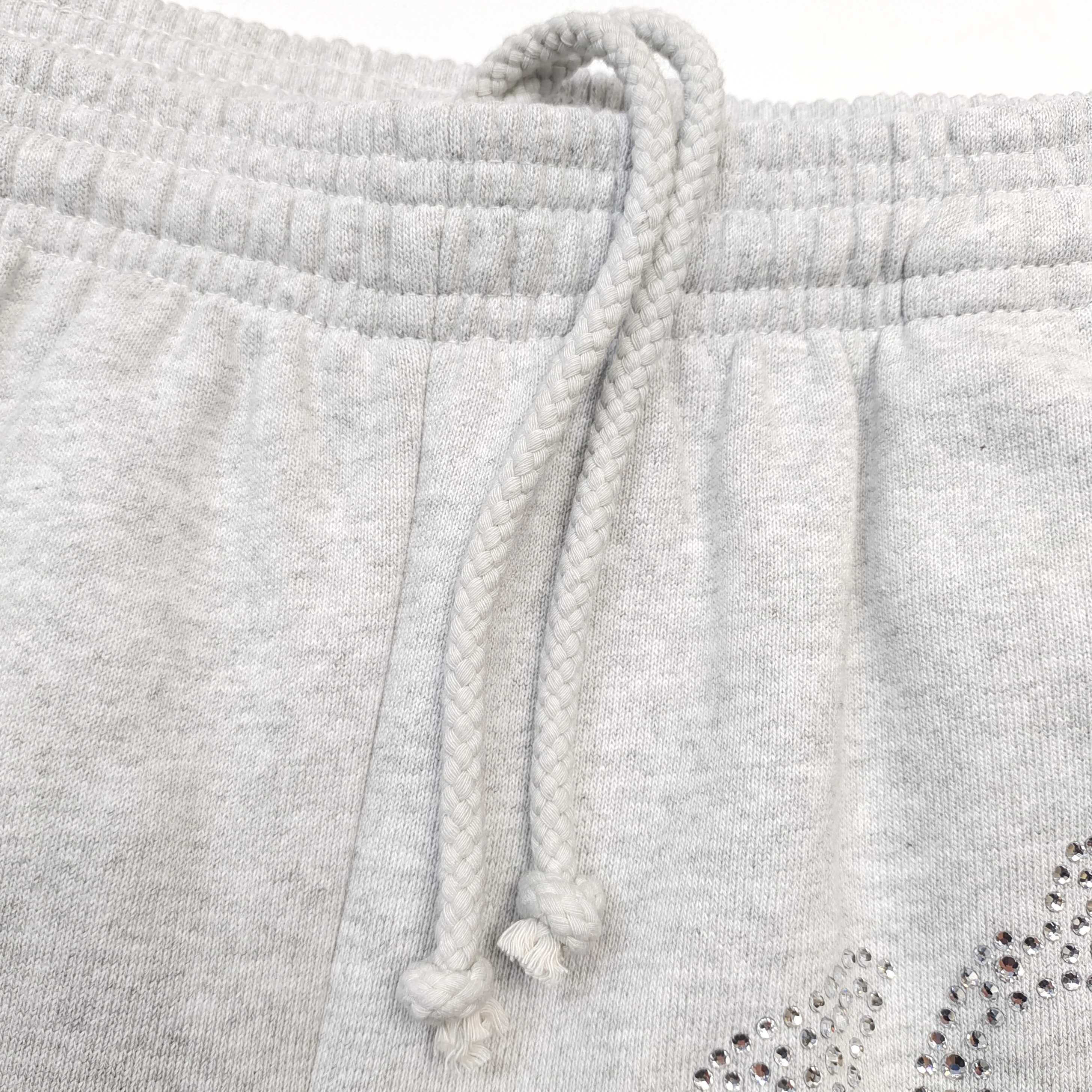 SP5DER RHINESTONES LOGO / SWEATPANTS / GRAY