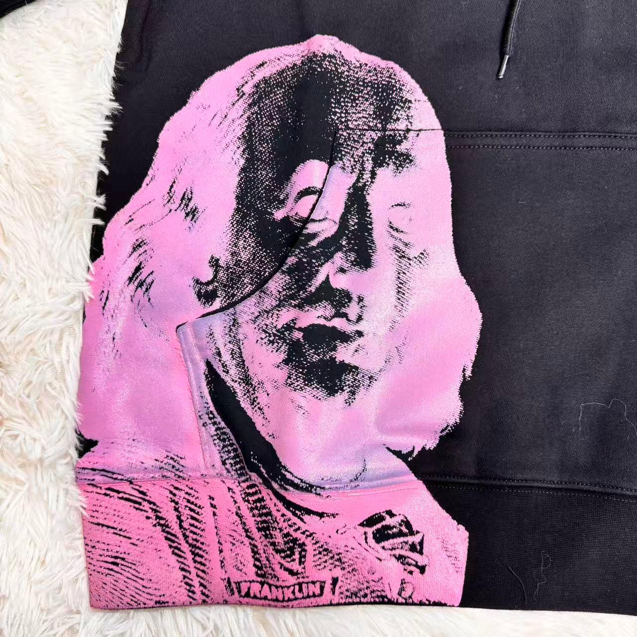 SDL RHINESTONES HOODIE / PINK