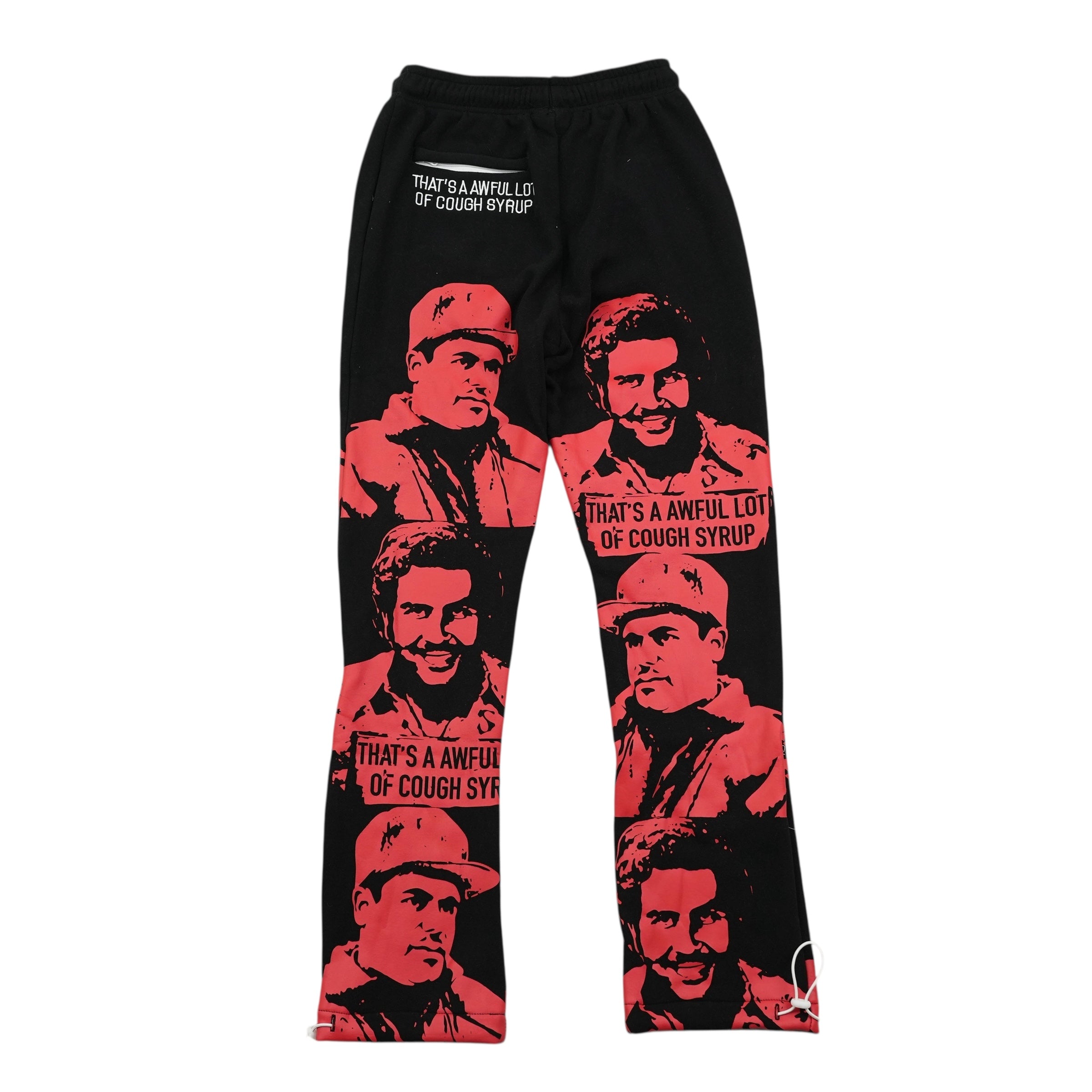 COUGH SYRUP X ASAALI CARTEL / SWEATPANTS / RED