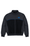 TEAM SYNA PIPE TRACK JACKET - GREY/BLACK/COBALT