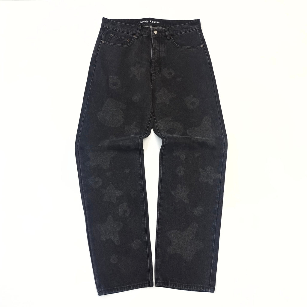 SP5DER / BELUGA DENIM  / JEANS BLACK