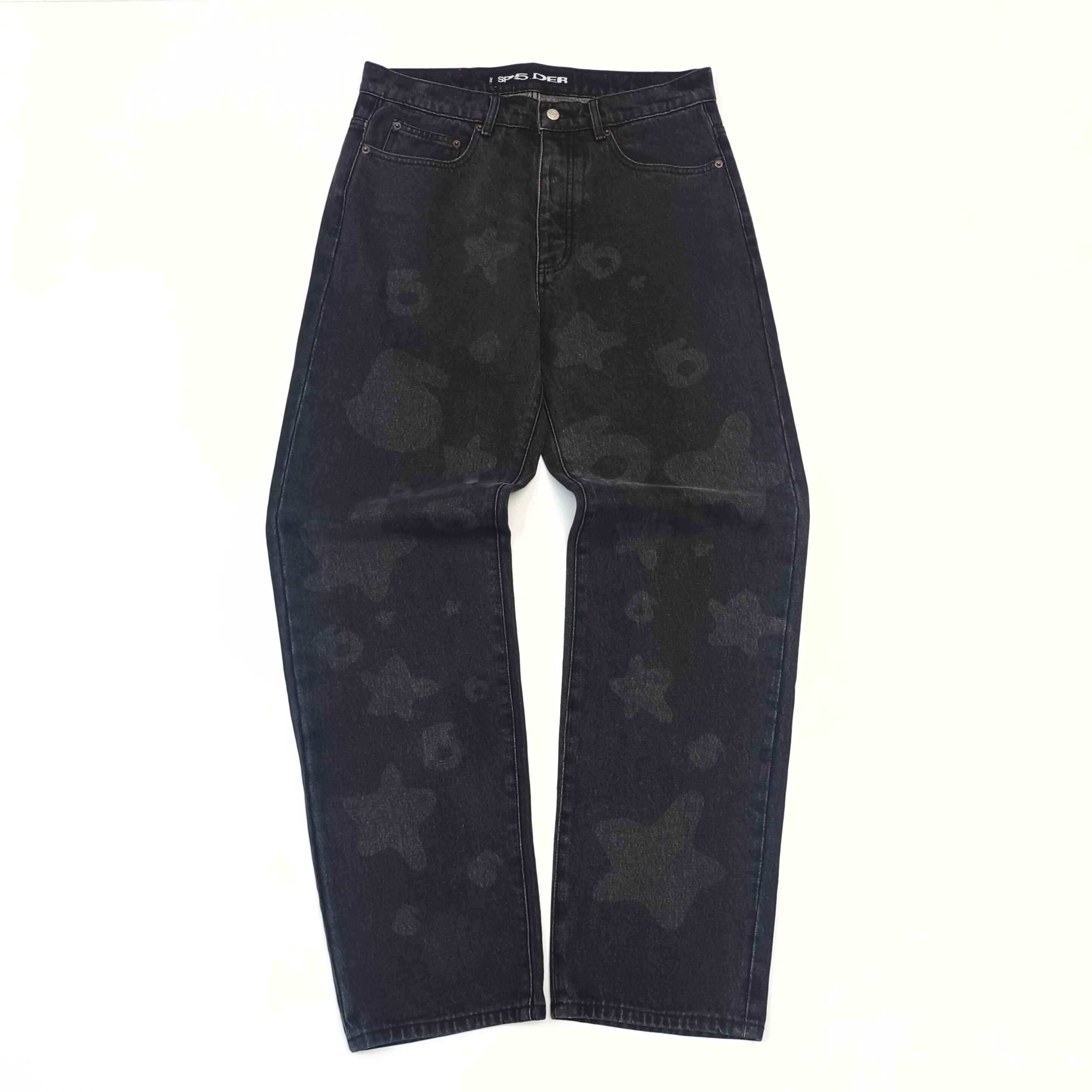 SP5DER / BELUGA DENIM  / JEANS BLACK