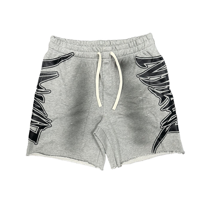 MIXED EMOTION GREY SHORTS