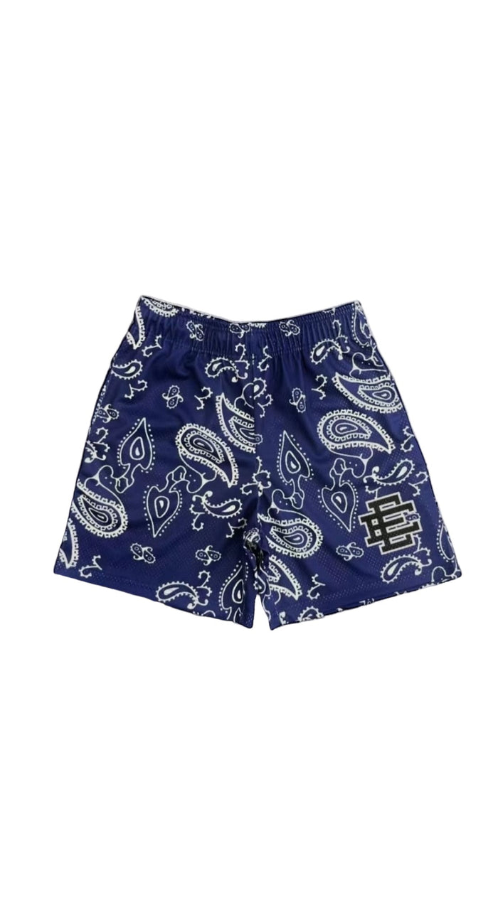 ERIC EMANUEL MESH SHORTS BANDANA