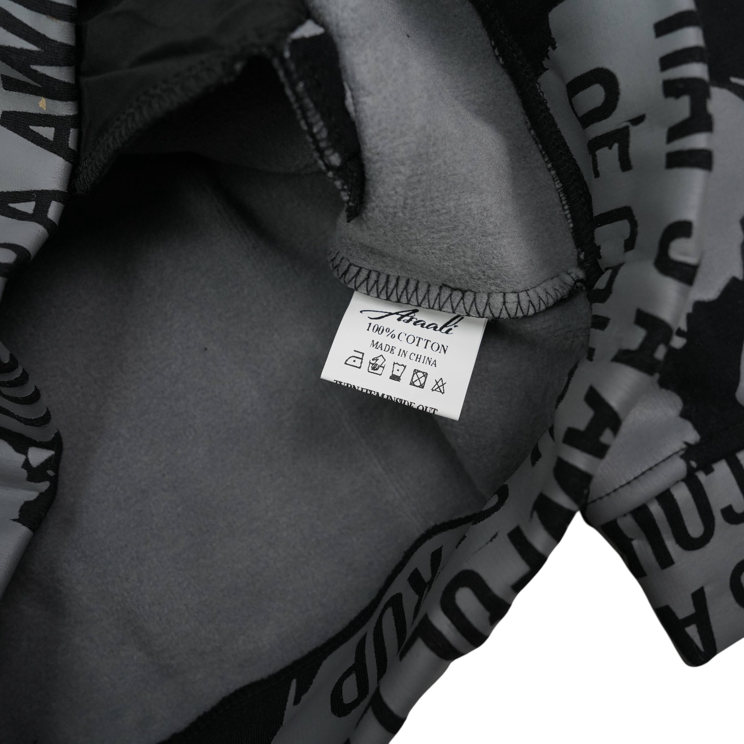 COUGH SYRUP X ASAALI CARTEL / ZIP UP / BLACK