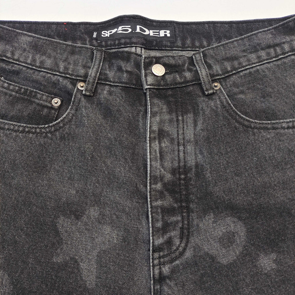 SP5DER / BELUGA DENIM  / JEANS BLACK