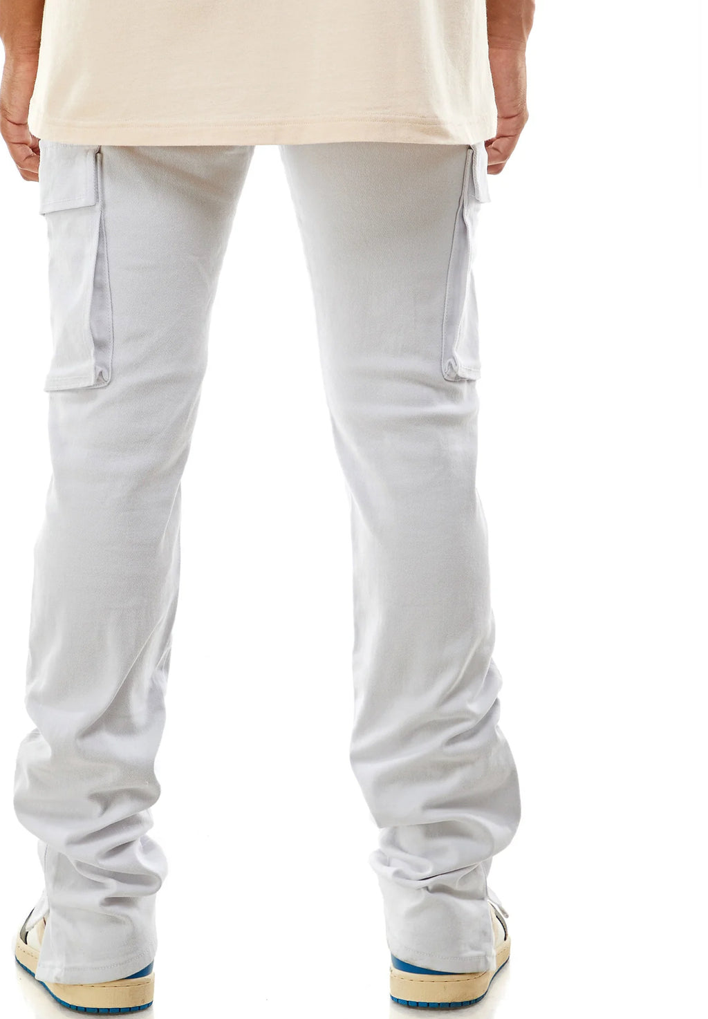 KDNK STACKED CARGO PANTS