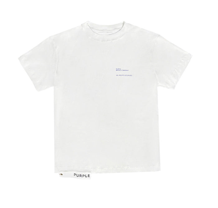 PURPLE DENIM TSHIRT