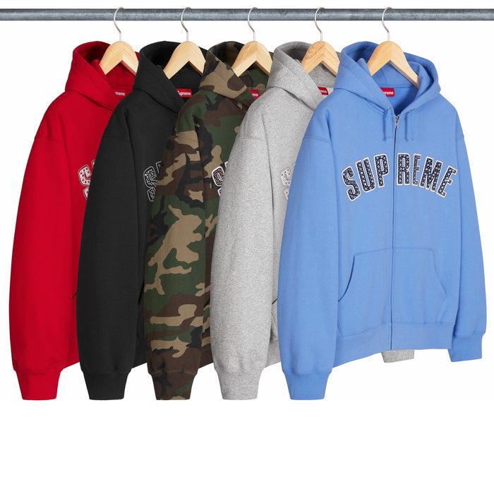 Supreme®/b.b. Simon® Zip Up Hooded Sweatshirt