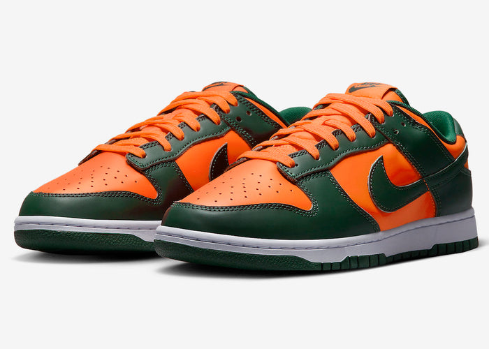 Nike Dunk Low “gorge green and total orange”
