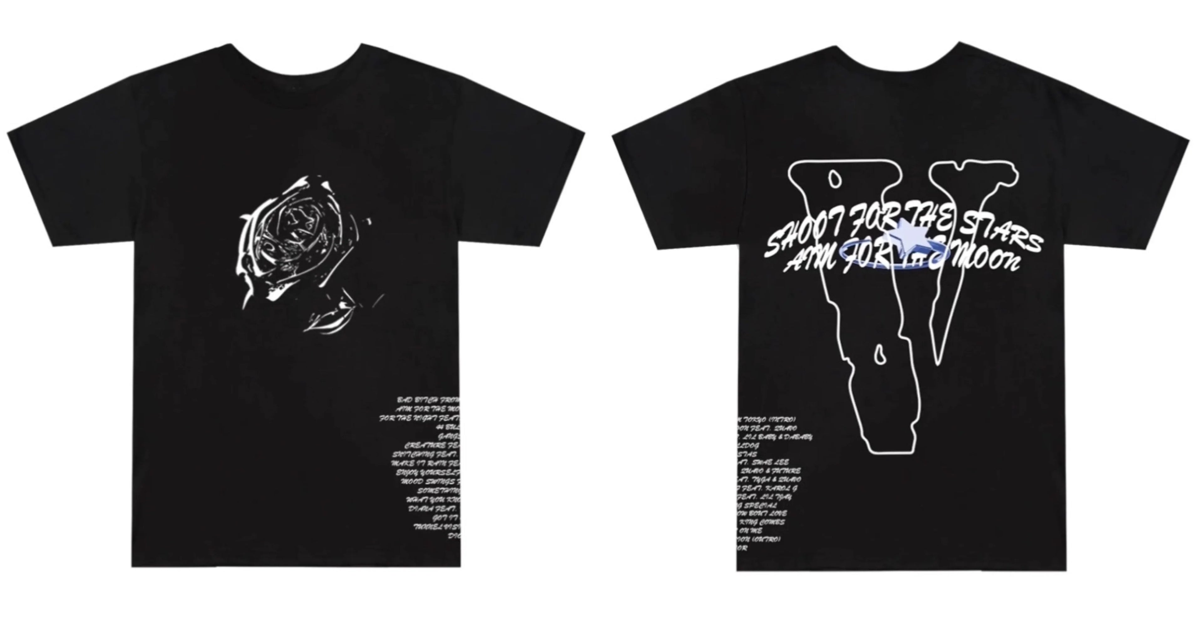 Vlone Pop Smoke “TrackList Tee”
