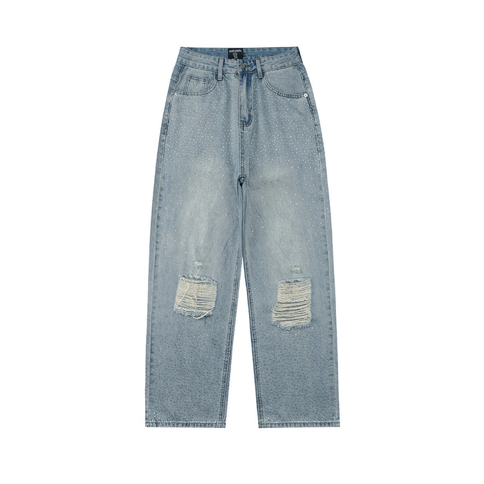 MIXED EMOTIONS RHINESTONE JEANS
