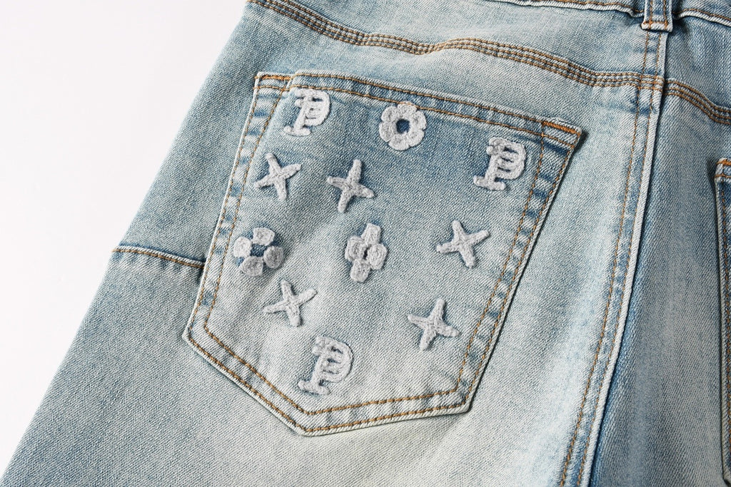 PURPLE MEN FASHION JEANS / #9152